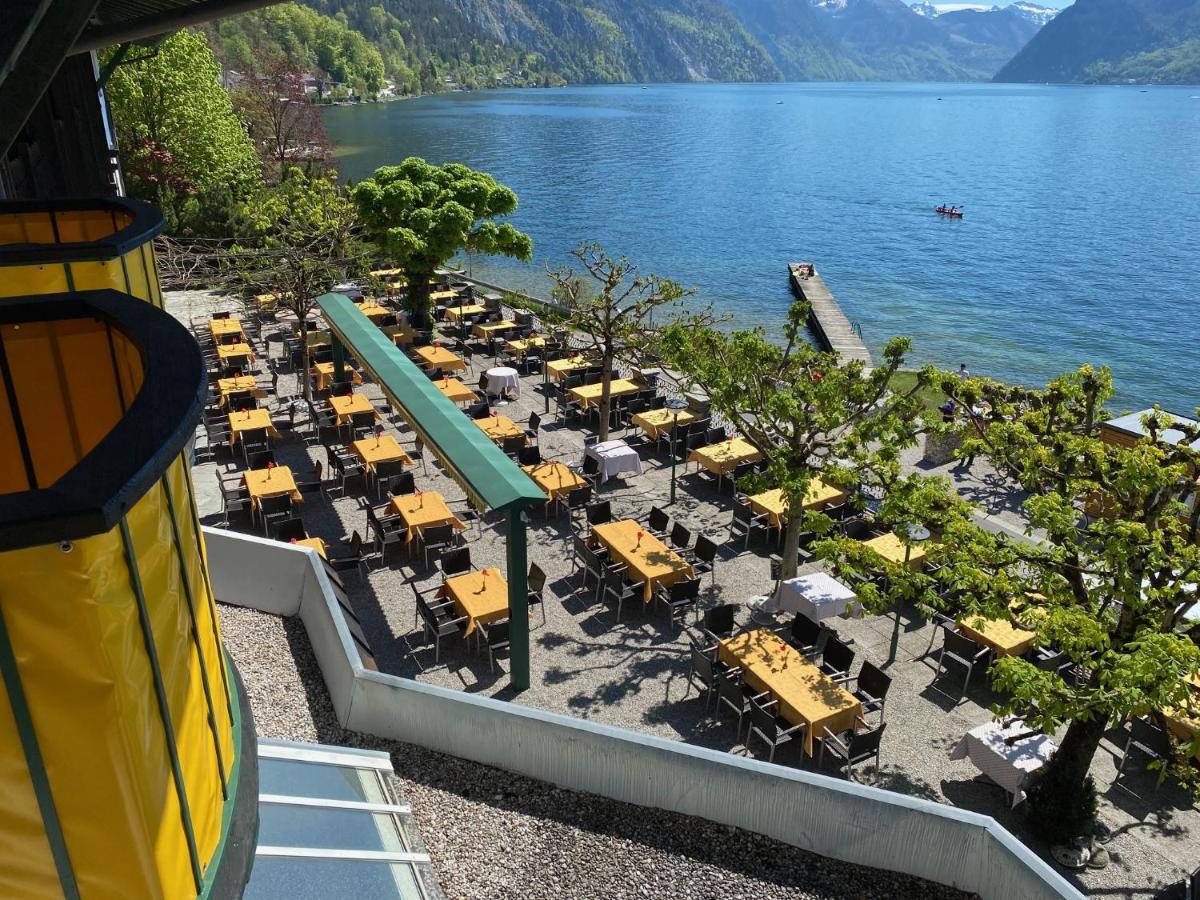 Seegasthof Hois'N Wirt - Hotel Mit Wellnessbereich Gmunden Bagian luar foto