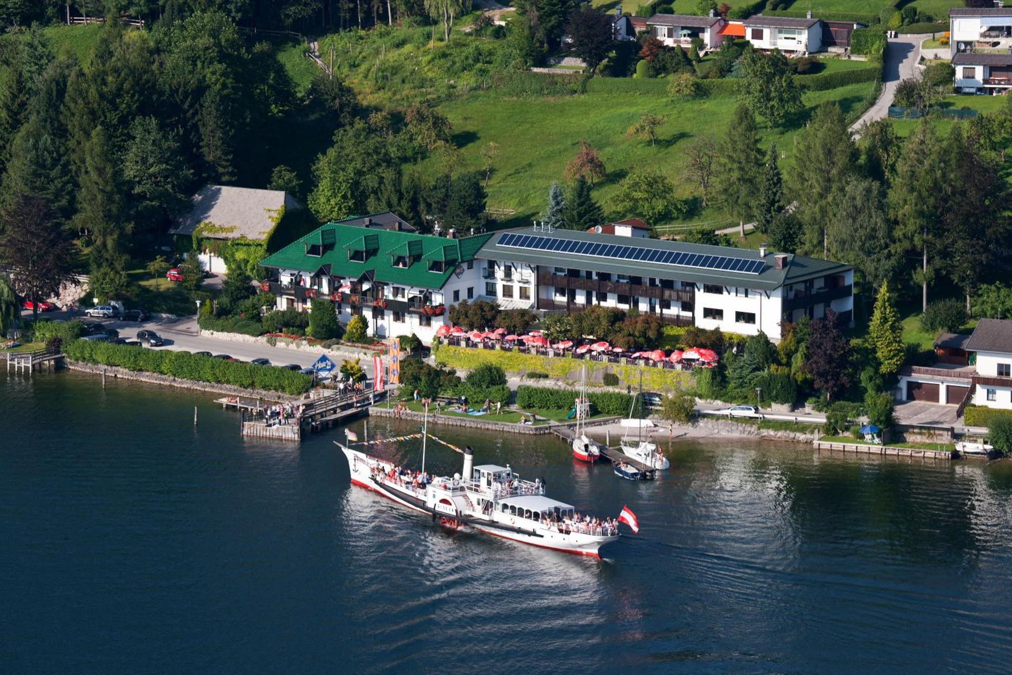 Seegasthof Hois'N Wirt - Hotel Mit Wellnessbereich Gmunden Bagian luar foto